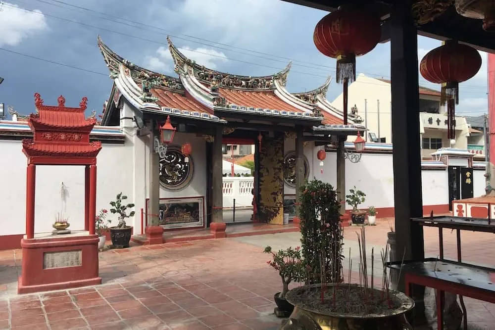 Chinese Temple in Malacca Malaysia