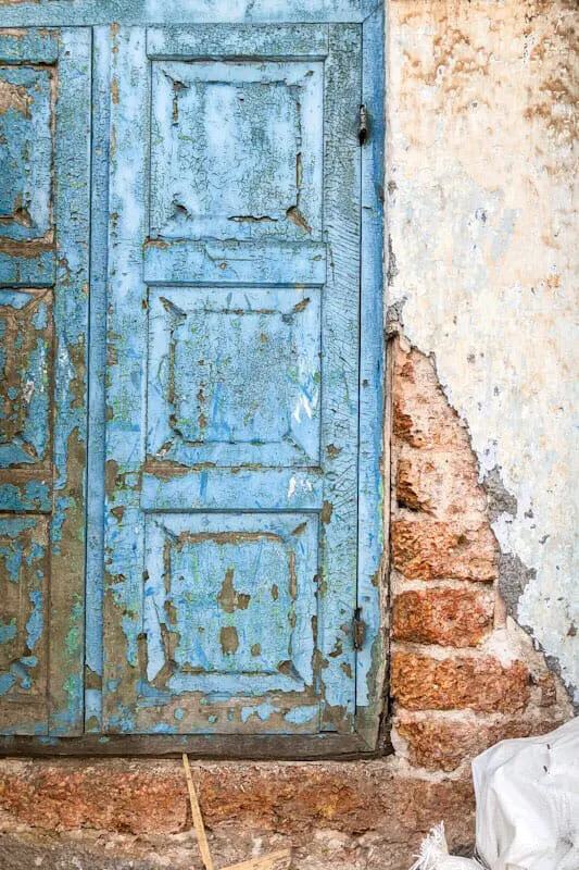 Beautiful decayed window in Kochi