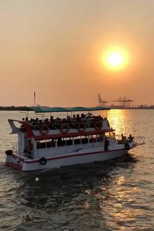 A sunset cruise is one of the must things to do in Fort Kochi